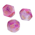 thumbnail image 2 of Juego de dados astrológicos de 3 piezas, dados de runa con brillo de 12 lados, fáciles de leer para juegos de mesa, juguetes tipo 1, 2 of 9