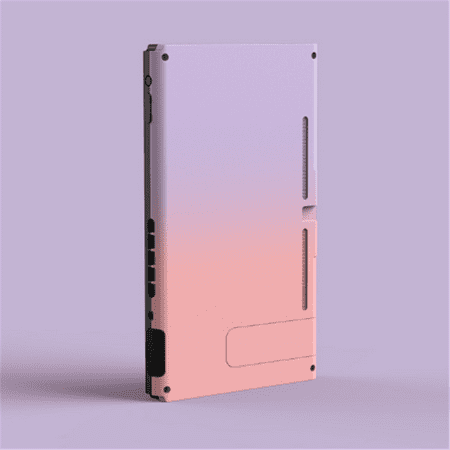 Cute Pastel Skin for Nitend Switch NS Joy Con Controller Housing Shell Case for Nintend Switch Joy Con Cover-Back Shell/Pink+Purple