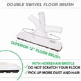 thumbnail image 2 of OVO All Angle 360 Degree Vacuum Deluxe Plus Floor Brush, Grey Finish, 2 of 3
