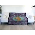 thumbnail image 6 of Scooby Doo! Blanket, 50"x60" Vintage Pattern Since 1969 Woven Tapestry Cotton Blend Fringed Throw Blanket, 6 of 6
