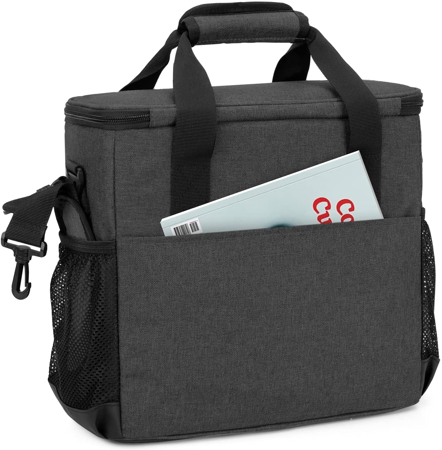 Coffee Maker Carrying Bag Compatible for Keurig K-Mini or K-Mini Plus, Single Serve Coffee Machine Travel Bag for K-Cup Pods, Black (Bag Only)