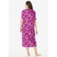 thumbnail image 2 of Dreams & Co. Plus Size Long Print Sleepshirt, 2 of 5