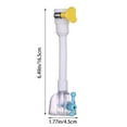 thumbnail image 2 of Filtre à Eau pour Évier de Salle de Bain Filtre à Eau pour Évier Rallonge de Robinet de Salle de Bain Filtre à Eau pour Évier de Cuisine Tête de Douche Réglable à 360° Poignée de Robinet de Douche, 2 of 8