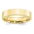 thumbnail image 1 of 10KY 5mm Standard Flat Comfort Fit Band Size 5.5 in 10k Yellow Gold, 1 of 3
