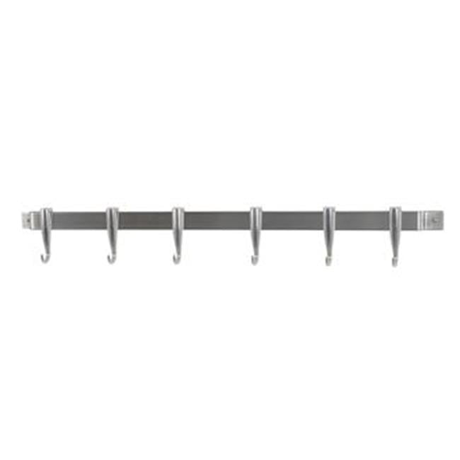 Brushed Stainless Steel Utensil Kitchen Wall Rack