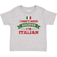 thumbnail image 3 of Inktastic No Recipes I'm Italian Boys or Girls Toddler T-Shirt, 3 of 5