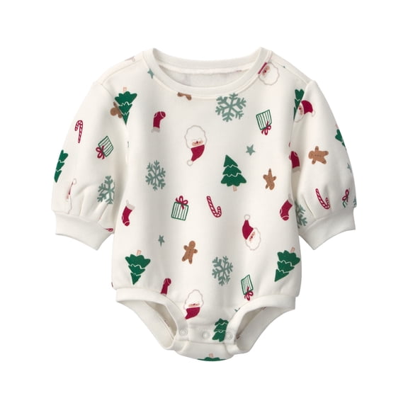 Carter's Child of Mine Baby Unisex Christmas Bodysuit, One-Piece, Sizes 0/3 - 24 Months