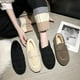 thumbnail image 5 of Atuendo de invierno para mujer Zapatos de estilo otoñal e invernal Zapatos de algodón con forro polar para mujer Zapatos de mujer cálidos de suela gruesa de moda de talla grande, 5 of 6
