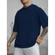 thumbnail image 3 of Playera Hombre Oversized Manga Corta Relajado Pure Color Pop, 3 of 6