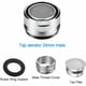 thumbnail image 2 of 3 piezas grifo aireador M24 boquilla para grifo accesorios de baño grifo aireador boquilla Universal filtro para grifo, 2 of 5