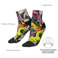 thumbnail image 6 of Naloa Colorful Pug Ankle Socks for Women Non Slip Socks No Show Socks Classic Low Cut Casual Socks Casual Socks, 6 of 7