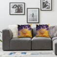 thumbnail image 2 of Shadudu Sunflower Rustic Farmhouse Pillow Covers Home Decorative Vintage Big Sunflower Throw Pillow Cases for Bedroom Living Room Car Sofa Decoration, 22x22 inch 12x12in, 2 of 7