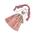 thumbnail image 2 of Vestimenta de vestimenta de muñecas lindo para regalo de cumpleaños Photo Prop de miniatura Vestido elegante accesorios elegantes ropa de muñeca ropa Rojo, 2 of 8