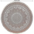 thumbnail image 2 of Fashable Mla Rug alfombra redonda cama hogar ordenador Ch Swivel Ch alfombra con borlas, 2 of 5