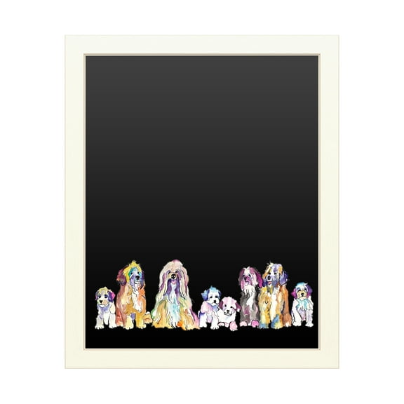 Trademark Fine Art 'The Gang' Chalkboard by Pat Saunders-White