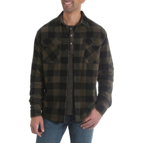 wrangler fleece flannel