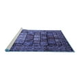 thumbnail image 2 of Ahgly Company Machine Washable Indoor Rectangle Persian Blue Traditional Area Rugs, 4' x 6', 2 of 4