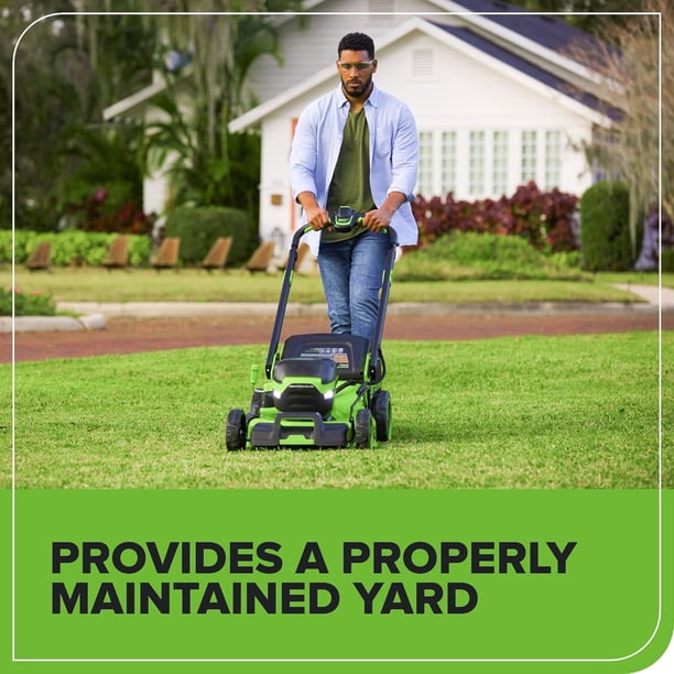 Greenworks 21-inch Mulching Mower Blade 2905203 with High-Lift