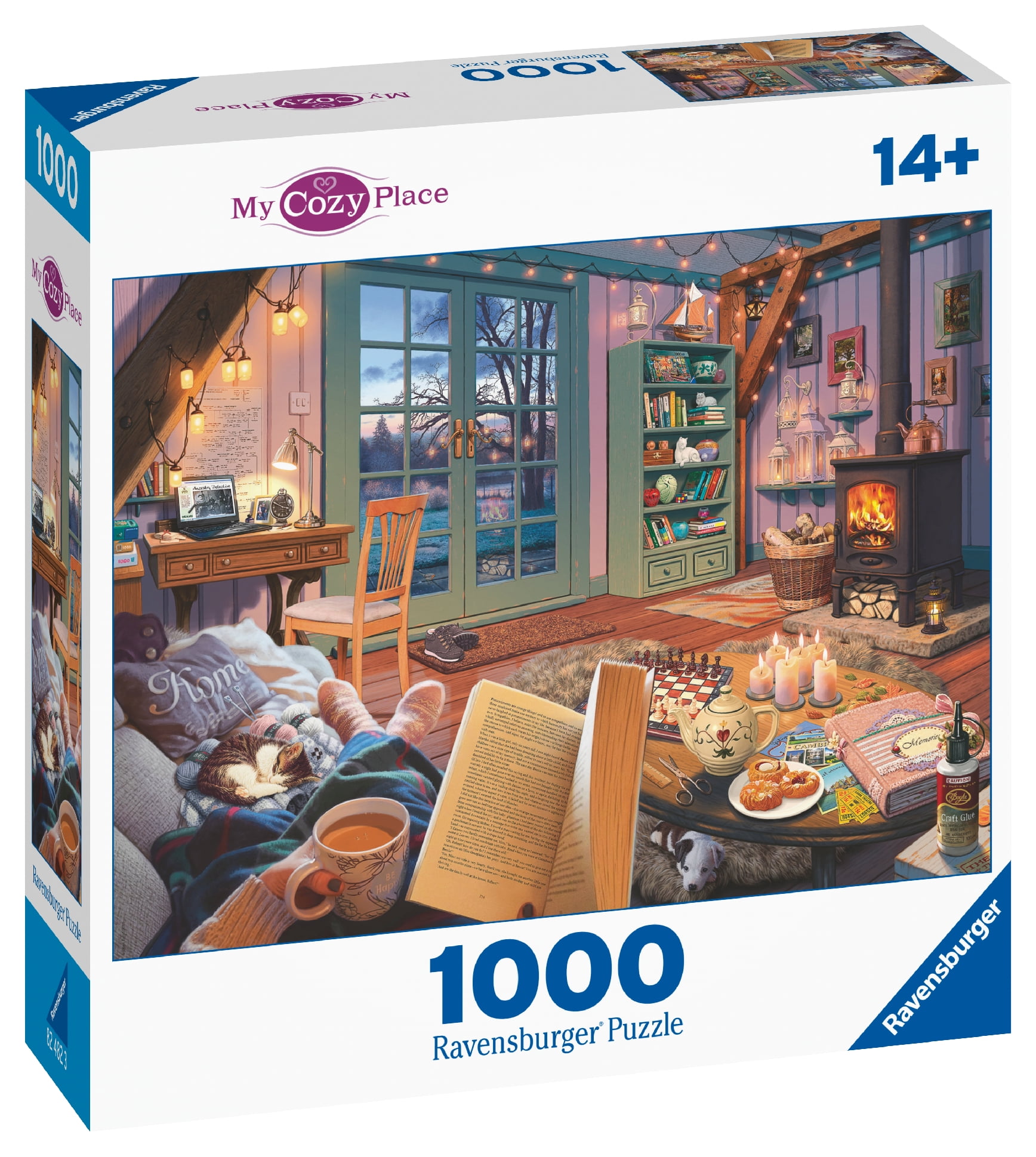 Ravensburger Cozy Puzzle Series 1000 Piece Jigsaw Puzzle Premium