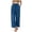 Blue, variant on Wide Leg Linen Pants Woman Cargo Pants Summer Waisted Drawstring Linen Pants Petite Women Wide Leg Casual Pants with Pockets Size XXXL,Yellow