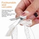 thumbnail image 4 of 2 uds. De lazos de encaje, lazo para el pelo de encaje, pinza con lazo, pinzas para el pelo, lazos para el pelo, lazos, pasadores para el pelo para niñas y mujeres, 4 of 6