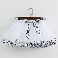 thumbnail image 2 of Godom Girls Layered Tutu Skirt 2T-8T Tulle Birthday Ballet Dance Party Princess Carnival Dress,White, 2 of 6