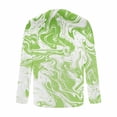 thumbnail image 5 of Rvwovn Men's Moisture Wicking Abstract Paint Long Sleeve Top, Breathable Workout Gym Running Raglan Shirt, 5 of 5