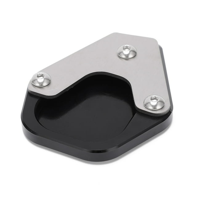 Motorcycle Support Plate, Side Stand Extension Pad CNC Aluminum Alloy For Motorcycle Accessory
