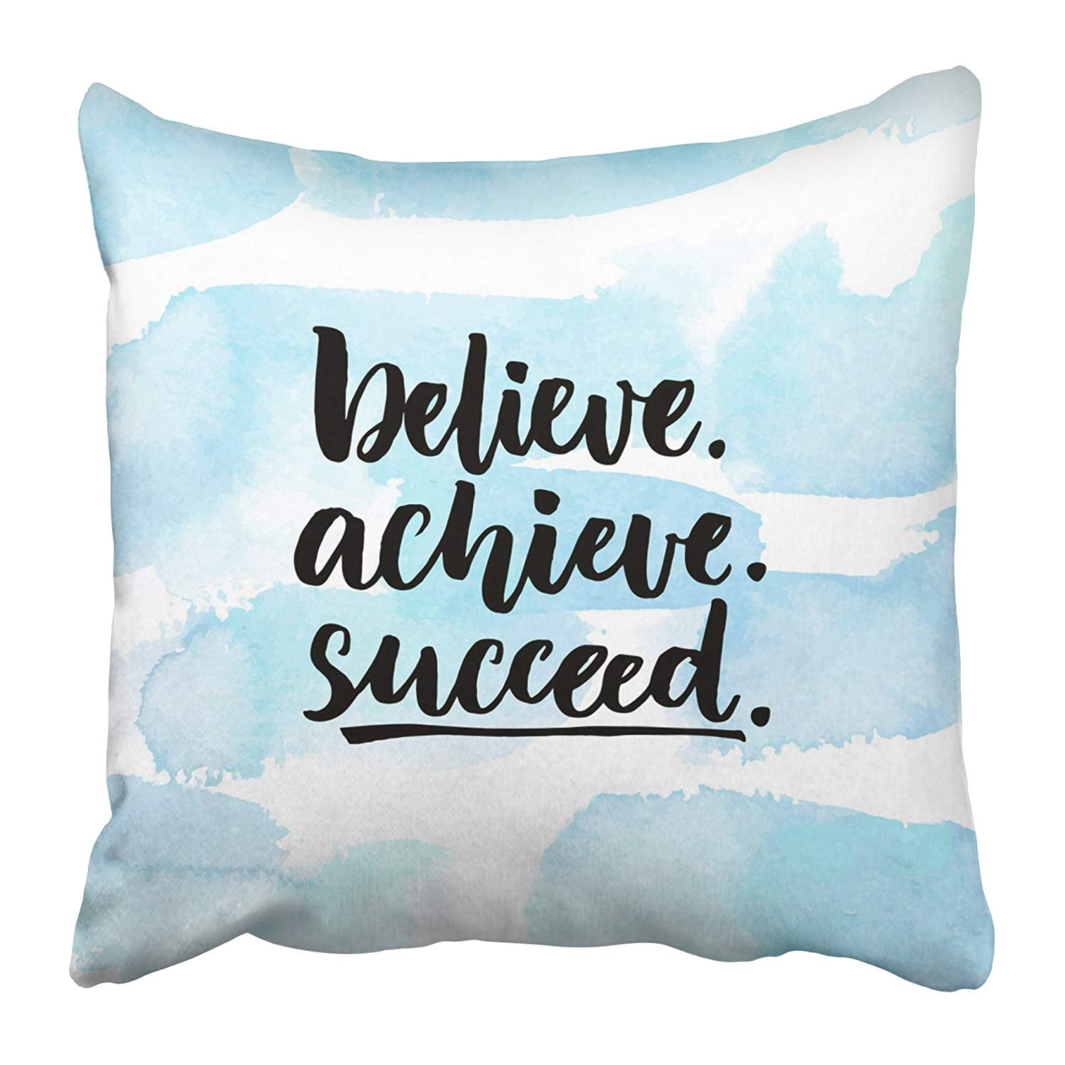 ECCOT Believe Achieve Succeed Inspirational Quote About Life Positive