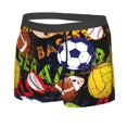 thumbnail image 2 of Junzan Balls Mens Underwear Boxer Briefs For Men’s - Small, 2 of 9