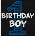 thumbnail image 2 of Happy First 1st Birthday Little Guy Bodysuit Jumper Boys Infant Baby Brisco Brands 6M, 2 of 6