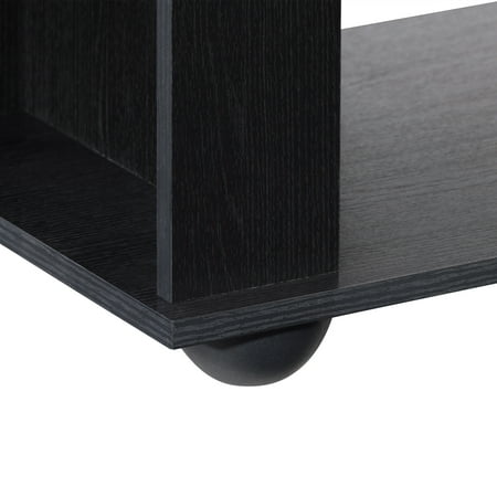 CorLiving Bakersfield TV Stand, For TV's up to 85" - Ravenwood Black