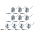 thumbnail image 1 of FONWILYO 10 Pcs Ressort de Remplacement pour Crics Hydrauliques et de Sol Acier Argenté Robuste, 1 of 7