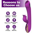 thumbnail image 6 of Lkiuynn Tongue Licking Vibrator for Women, 10  Modes Vibrating,  G Spot Stimulator Massager, Adult  Sex Toy, 6 of 6