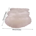 thumbnail image 3 of Clearance!Dainzusyful Outdoor Rug,Home Decor,Solid Color Plush Rug Office Home Fluffy Area Rug Bedroom Soft Furry Durable Rug,Door Mat,Clearance Sale, 3 of 8