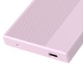 thumbnail image 1 of Caja de disco duro portátil de 2,5 pulgadas compatible con Plug and Play de 4 TB para computadora (rosa tipo C), 1 of 8