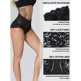 thumbnail image 5 of Women's Underwear Breathable High Waisted Sexy Lace Panties,4 Pack, 5 of 6