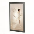 thumbnail image 2 of M&T Displays Snap Poster Frame 16x20 Inch Black 0.79" Aluminum Profile Easy Front Loading Wall Mounting Photo Picture Document Sign Holder Mitered Corner Anti Glare Cover (3 pack), 2 of 14