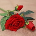 thumbnail image 1 of Yuarrent Tela de seda rosa, flores artificiales, simulación de apariencia Real, decoración del hogar para bodas Decoración No.04, 1 of 6
