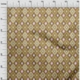 thumbnail image 3 of oneOone Cotton Silk Brown Fabric Check Sewing Craft Projects Fabric Prints By Yard 42 Inch Wide, 3 of 5