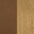 thumbnail image 4 of Meridian Furniture Asher Cognac Vegan Leather King Bed, 4 of 7