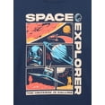 thumbnail image 2 of Wonder Nation Boys Space Explorer Graphic Tee, Sizes XS-XXL, 2 of 3