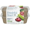 Gerber Organic Freshful Start Homestyle Apple Zucchini Guava & Kale with Peas Baby Food, 2-4 oz Tubs