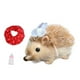 thumbnail image 3 of Juguete de erizo renacido de 5 '', mini muñeca de silicona realista, divertido y lindo animal erizo Marrón, 3 of 9