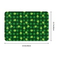 thumbnail image 3 of Goofa 16"x24" Inches Happy St. Patrick's Day5 Doormats for Outdoor Entrance - Non-Slip Welcome Mat, Heavy Duty Door Mats Outdoor, Spring Doormat, 3 of 9
