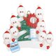 thumbnail image 1 of Adornos navideños Muñeco de nieve Colgante Cuarentena Para Sobreviviente Bendición Regalos Para Escritura A Mano Tarjeta De Nombre Vacaciones Navidad Orna,Style8, 1 of 5