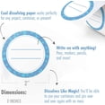 thumbnail image 5 of Dissolvable Canning Labels for Jars ??200 Food Labels Stickers That Dissolve In Water In 30 Seconds ??2 In. Round, Removable Labels for Food Container Prep, Canning and Pantry Storage, 5 of 5