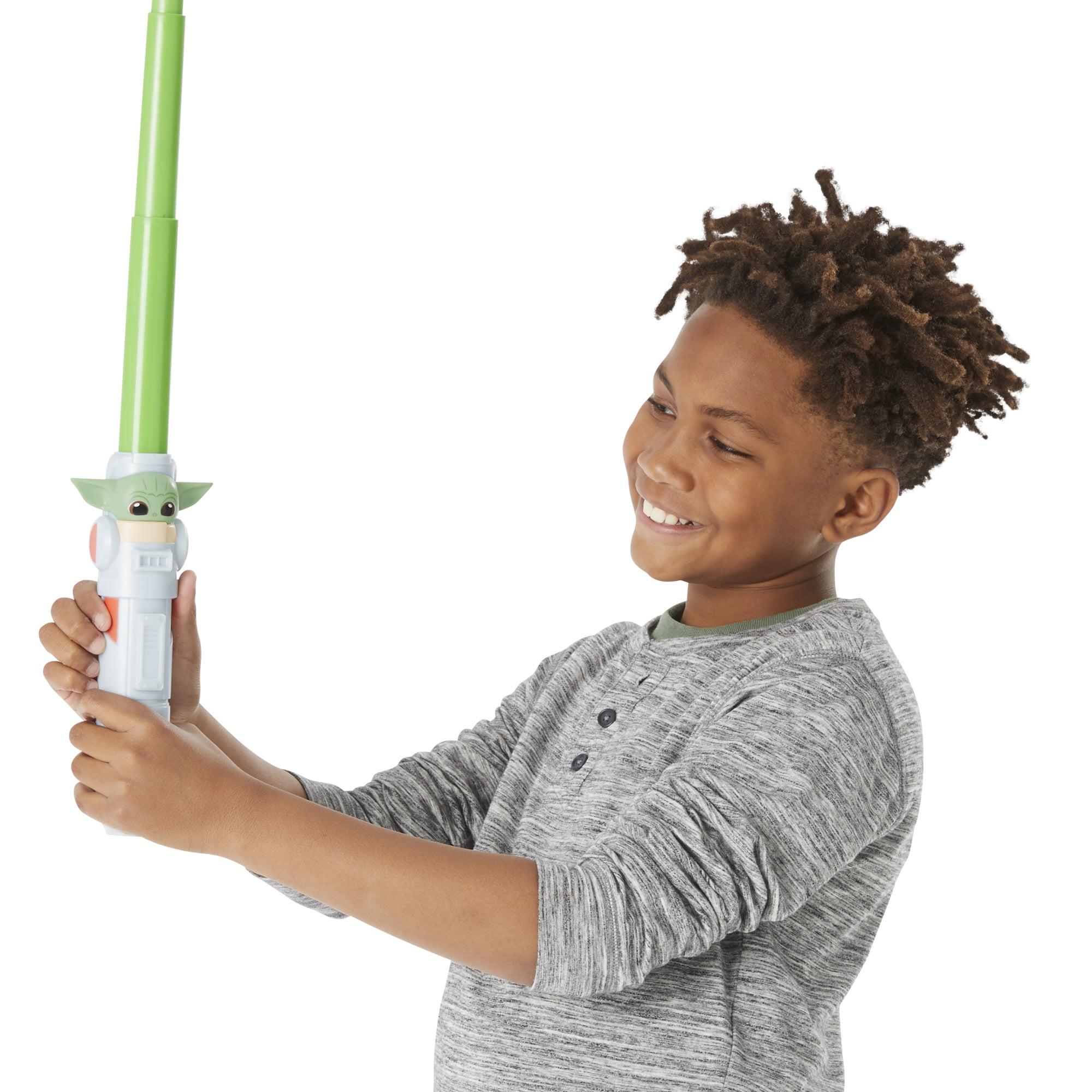 Star Wars Lightsaber Squad The Child Extendable Green Lightsaber Roleplay