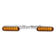 thumbnail image 2 of LED Turn  Amber Smoke Lens Dynamic Flowing Light for Motorcycle Off Road Vehicles ATV, Fit for Replacement, 2 of 8