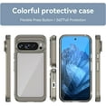 thumbnail image 5 of KOMI Case for Google Pixel 9,Google Pixel 9 Pro Case,Transparent TPU+PC Acrylic Protective Military Grade Armor Heavy Duty Protection Phone Case for Google Pixel 9/9 Pro 5G, 2024 (Gray), 5 of 5